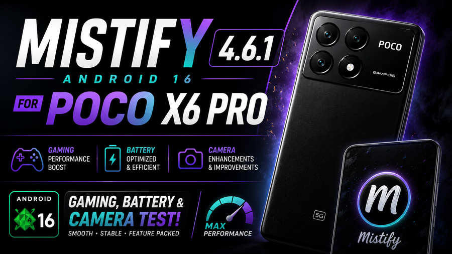 Mistify 4.6.1 for Poco X6 Pro 5G